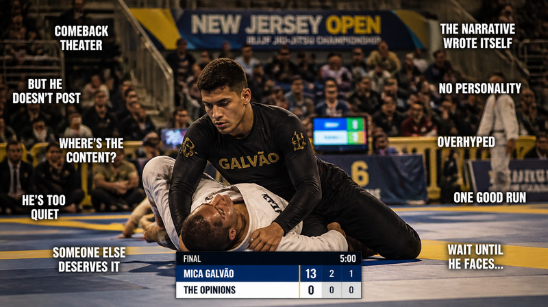 Mica Galvão's Double Gold Return at New Jersey Open
