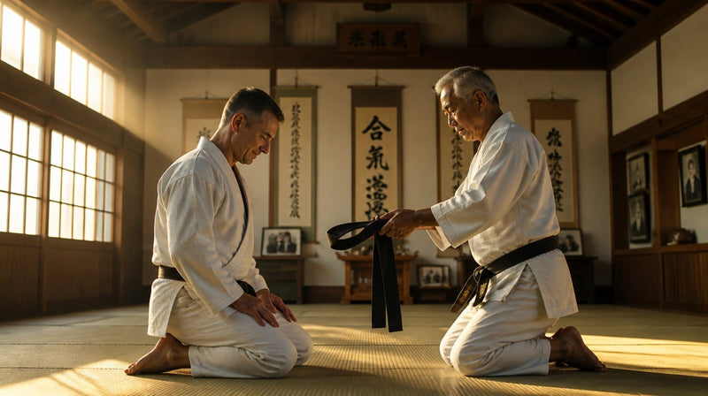 Ashton Kutcher's 15-Year Black Belt