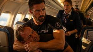 A Black Belt in a Jiu-Jitsu Shirt Stopped an In-Flight Emergency. CNN Acted Surprised.