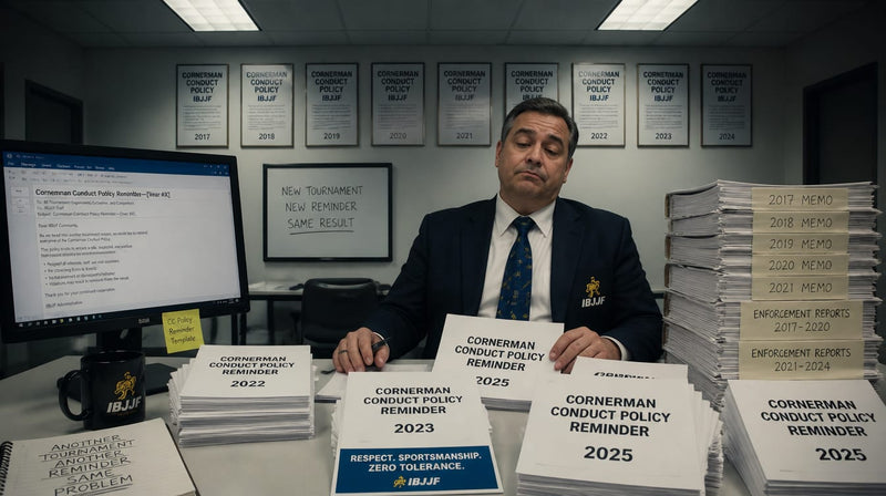 Grappling Fed Reminds Athletes: Cornerman Rules Exist
