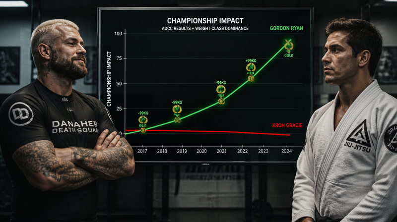 Kron Gracie Called Danaher's Coaching 'Bullsh*t' — Gordon Ryan Responded: 'Kron Has 1 ADCC Title, 0 Champions Built'