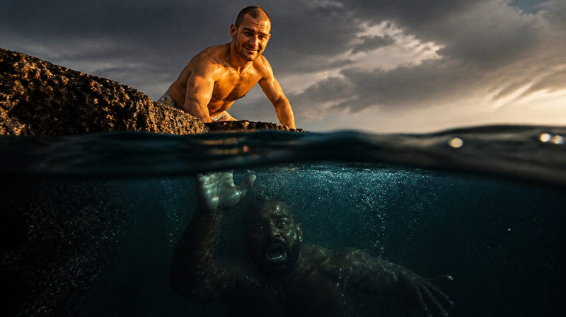 Sean Strickland Cliff Dare: Friend's Near-Drowning