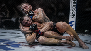 UFC 327 Had Three Submissions And The First-Ever Finish Of Loopy Godinez — Nobody Noticed Because A Man Won The Title On One Leg