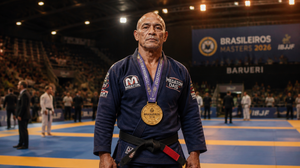 When Mackenzie Dern's Father Won Brasileiros Gold at 58 — Megaton Dias Took Master 7 Lightweight As João Miyao Claimed Master 1