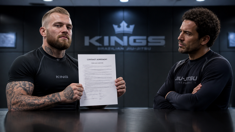 Gordon Ryan Sent Kron Gracie a Contract. Kron's Response Was: Keep Danaher Home.