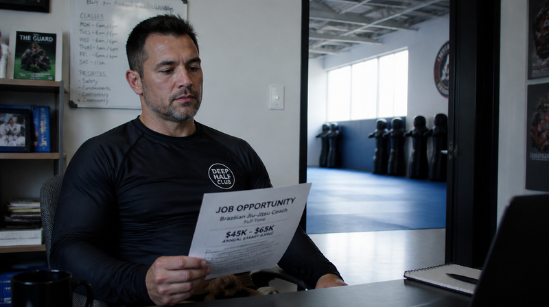 East Brunswick Gym Posts $45K-To-$65K Salary For A Full-Time BJJ Coach — Community Realizes That's What The Job Actually Pays