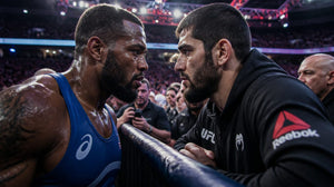 Burroughs Called Out Makhachev in Moscow—Dominated a Russian World Champion, Then Went Straight at the UFC Champ Cageside