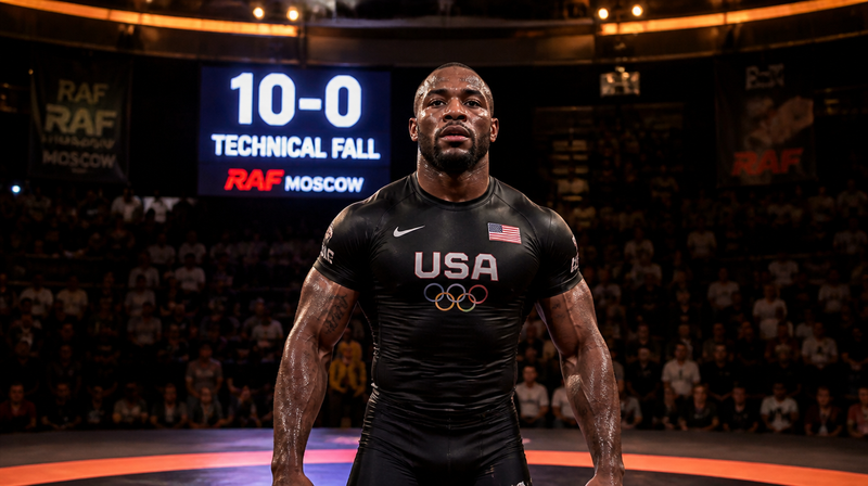 Burroughs Calls Out Makhachev After 10-0 Tech Fall at RAF Moscow—Makhachev Responds: 'In the Cage, Anywhere Anytime'