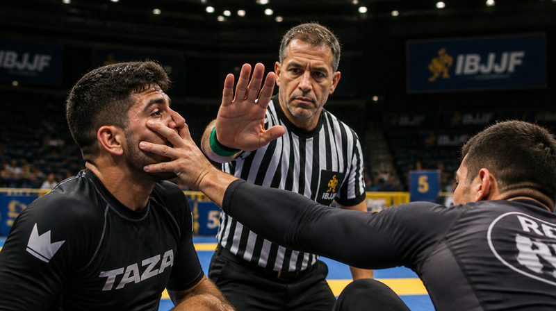 Covering Your Opponent's Face as a Grip Break: Technique or Ethics Violation?