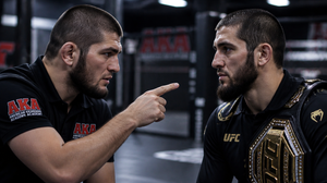 Islam Makhachev Holds Two Belts, Tests Gym-Loyalty Code