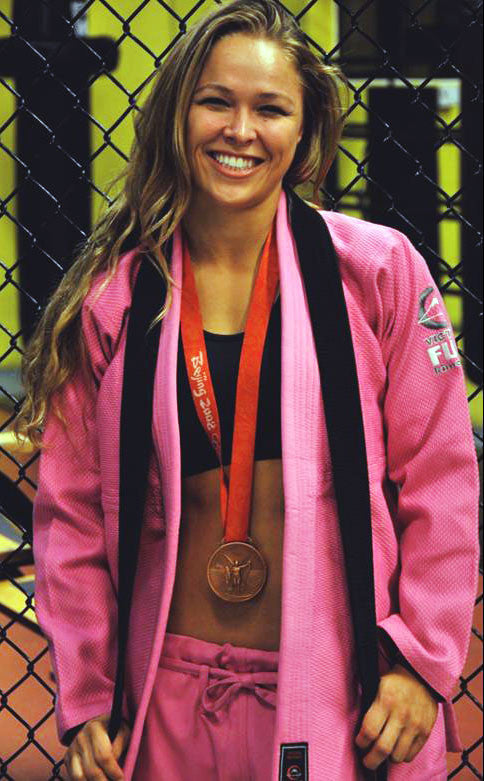 Ronda announces "I would love to have a chance to be the Jiu-Jitsu world champion".