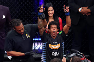 Adriano Moraes Wins at 4:59 of Round 3 With a Last-Second RNC — Officials Reviewed Whether It Happened Before the Bell