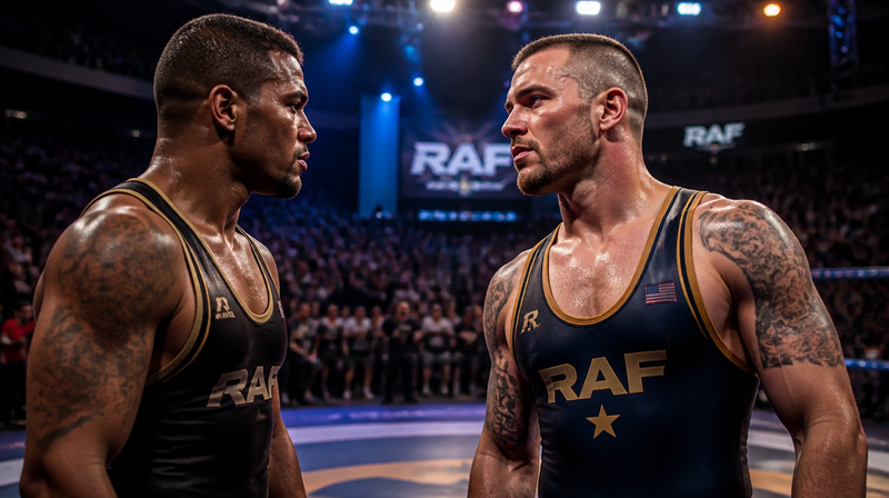 Burns Challenges Covington to RAF Wrestling Match