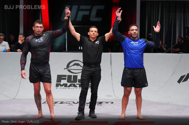 UFC BJJ 6: Eight Matches, One Submission, And The Crowd Goes Mild