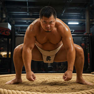 Stephen 'Wonderboy' Thompson Tried Sumo Wrestling And Actually Meant It