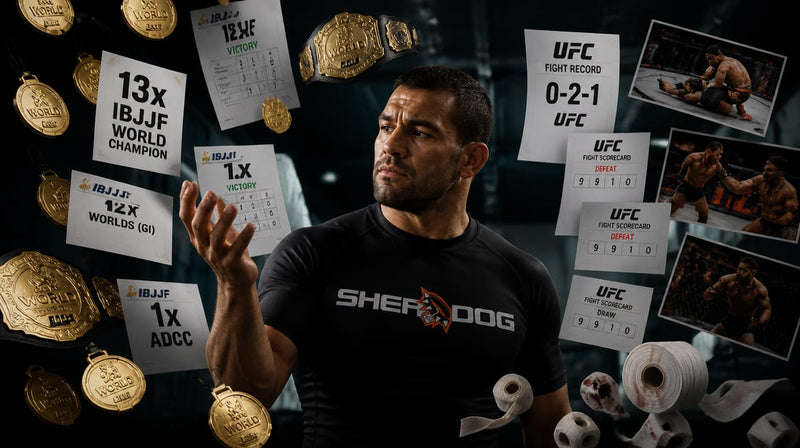 Marcus Buchecha Retires With 13 World Titles — Also 0-2-1 in MMA, So He's Taking Both Sports at Once