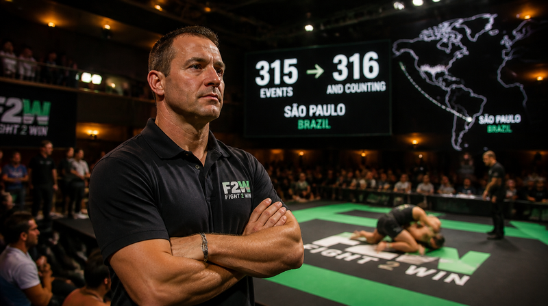 Fight 2 Win Hit 315 North American Events. Then They Finally Went to São Paulo.