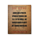 12 Commandments of Jiu-Jitsu - Commandment 11 - Metal Print