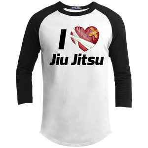 I love Jiu Jitsu - 3/4 Sleeve T-Shirt - BJJ Problems