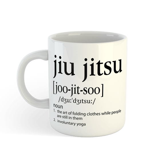 Definition of Jiu Jitsu - Coffee Mug - BJJ Problems