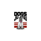 Dogs and Jiu Jitsu - Sticker
