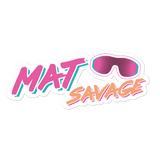 Mat Savage - Die Cut Sticker - 3 sizes - BJJ Problems