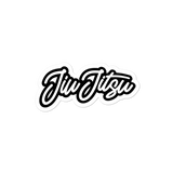 Handwritten "Jiu Jitsu" - Die Cut Sticker - 3 sizes - BJJ Problems