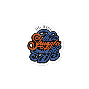 The Struggle Snuggle - Die Cut Sticker - 3 sizes - BJJ Problems
