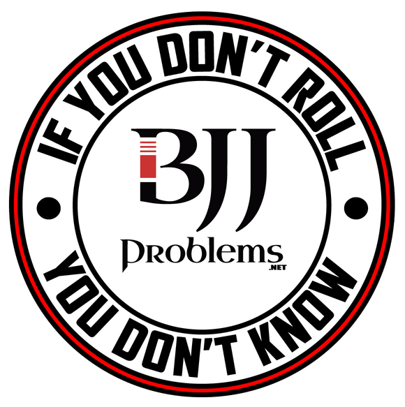 BJJ Problems Signature Logo Patch - BJJ Problems
