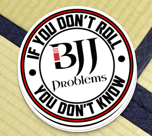BJJ Problems Logo - Sticker - BJJ Problems