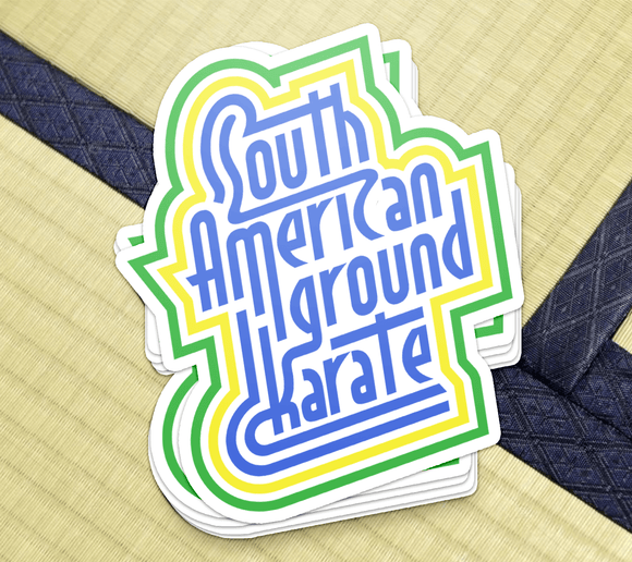 South American Ground Karate - Sticker - BJJ Problems