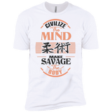 Civilize The Mind - Make Savage The Body - Men's T-Shirt - BJJ Problems