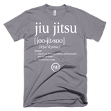 The Definition of Jiu Jitsu - Men's T-shirt - BJJ Problems