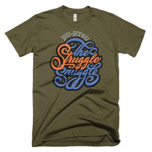The Struggle Snuggle - Men's T-Shirt - BJJ Problems