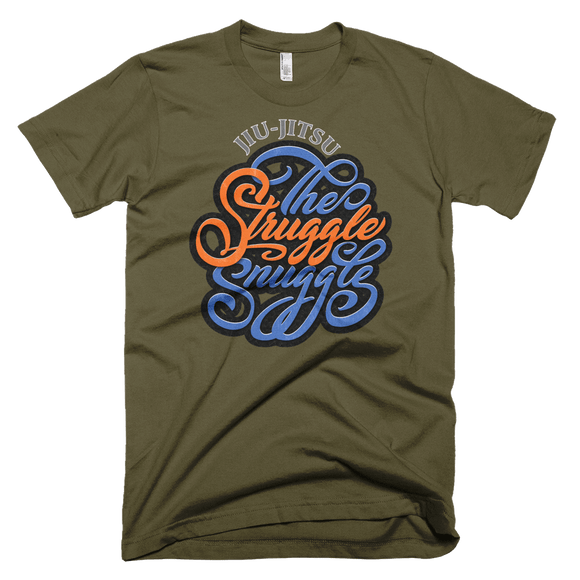 The Struggle Snuggle - Men's T-Shirt - BJJ Problems