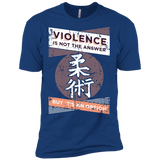 Violence Is Not The Answer - Men's T-Shirt - BJJ Problems